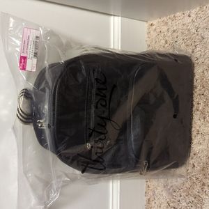 Thirty-One Boutique Backpack Black Beauty Pebble